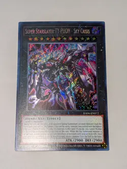 Yugioh! Super Starslayer TY-PHON - Sky Crisis - RA04-EN072 - Secret Rare - Image 1
