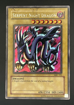 Yugioh Serpent Night Dragon MRL-103 Secret Rare Magic Ruler - Image 1