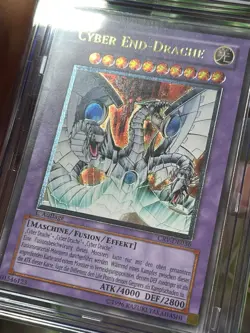 YuGiOh Cyber-End Drache Ultimate Rare 1st Ed AOG 8 Nm-Mt - graded like PSA - Image 3