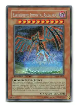 Earthbound Immortal Aslla Piscu CT06-ENS02 Limited Edition Secret Rare YuGiOh-LP - Image 1
