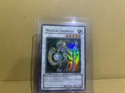 Yu-Gi-Oh! TCG Magical Android TDGS-EN043 Super Rare 1st Edition Near Mint - Image 1