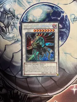 (WNU) Yugioh! Black-Winged Dragon CT07-EN002 Secret Rare Limited Edition VLP - Image 1