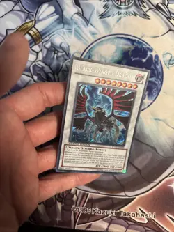 (WNU) Yugioh! Black-Winged Dragon CT07-EN002 Secret Rare Limited Edition VLP - Image 4