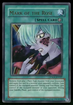 Mark of the Rose Ultra Rare Crossroads of Chaos CSOC-EN047 NM - Image 1