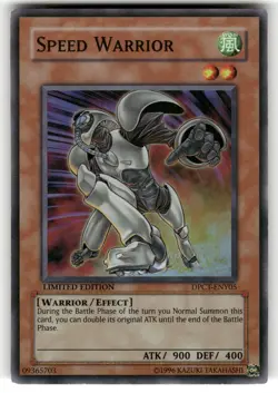 Speed Warrior Super Rare 2010 Duelist Pack Collection Tin DPCT-ENY05 LP - Image 1