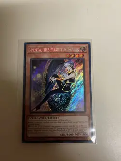 Yugioh! Spenta, the Magistus Sealer BPRO-EN098 1st Edition Secret Rare NM - Image 1