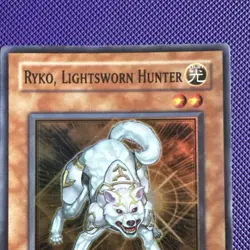 Yu-Gi-Oh! Ryko, Lightsworn Hunter Light of Destruction 1st Ed Super Rare LODT-E… - Image 3