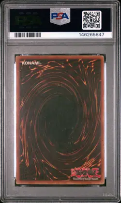 2002 YU-GI-OH! STARTER DECK: KAIBA 1ST ED #001 BLUE-EYES WHITE DRAGON PSA 3 - Image 2