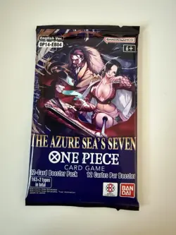 One Piece OP14 Azure Sea’s Seven Booster Pack (Single) Sealed - Image 1