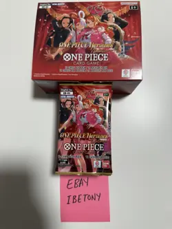 NEW One Piece TCG Extra Booster Pack Heroines Edition EB-03 English 1 Pack - Image 1