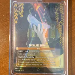Disney Lorcana - Archazia's Island - The Glass Slipper - Enchanted 208/204 - Image 1