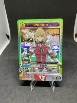 Union Arena SOLO LEVELING Cha Hae-in UE17BT/SLG-1-058 Super Rare SR NM FREE SHIP - Image 1