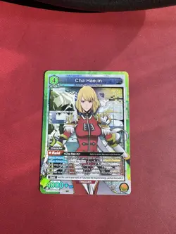 Union Arena SOLO LEVELING Cha Hae-in UE17BT/SLG-1-058 Super Rare SR NM FREE SHIP - Image 1