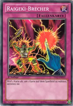 YU-GI-OH, RAIGEKI-BRECHER, C, YS12-DE031, 1. Auflage, TOP - Image 1