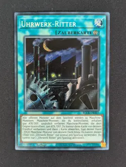 Uhrwerk-Ritter BLCR-DE007 Secret Rare Deutsch NM YUGIOH - Image 1