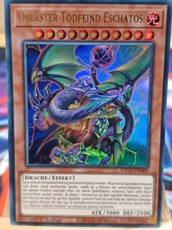 Oberster Todfeind Eschatos ETCO-DE009 Ultra Rare DE NM YUGIOH - Image 1