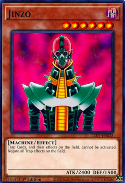 3X NM Jinzo - LED7-EN038 - Common 1st Edition yugioh PLAYSET - Image 1