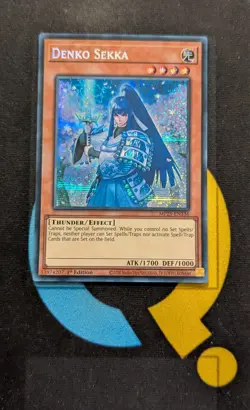 MP25-EN136 Denko Sekka Prismatic Secret Rare 1st Edition YuGiOh - Image 1