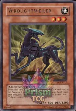 Wroughtweiler rare CRV-EN012 Yugioh - Image 1