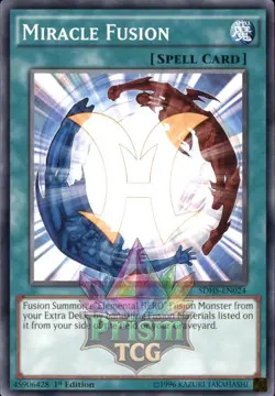 1st Ed Miracle Fusion SDHS-EN024 Yugioh - Image 1