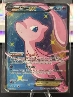 Mew EX - RC24/RC25 - Full Art Legendary Treasures - Pokemon Card - DMG - Image 1