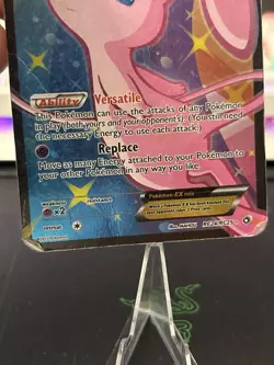 Mew EX - RC24/RC25 - Full Art Legendary Treasures - Pokemon Card - DMG - Image 3