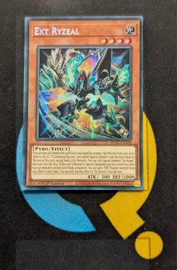 MP25-EN120 Ext Ryzeal Prismatic Secret Rare 1st Edition YuGiOh - Image 1