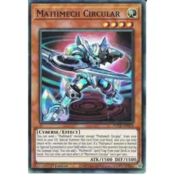 Mathmech Circular - POTE-EN028 - Super Rare - 1st Edition Yugioh - Image 1