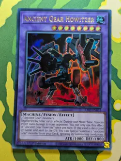 Ancient Gear Howitzer - RA03-EN035 - Ultra Rare - 1st Edition Yugioh - Image 1