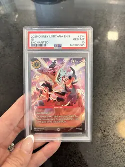 2025 DISNEY LORCANA EN 9-FABLED ENCHANTED #234 I2I PSA 10 - Image 1