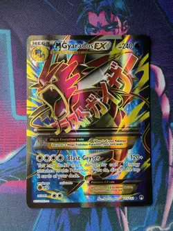 Pokemon TCG M Gyarados EX Full Art Holo Ultra Rare Card XY Breakpoint 115/122 - Image 1