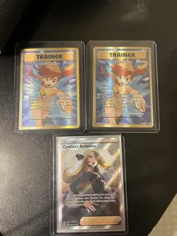 Pokemon Card LOT TRAINERS, AND CHARACTERS RARES ￼ - Image 1