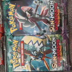 4 Pokemon Sun and Moon Guardians Rising Unified Minds, Crimson Invasion New Pack - Image 4