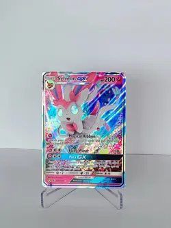 Pokemon Sylveon GX 92a/145 Alternate Art Promo MP - Image 3