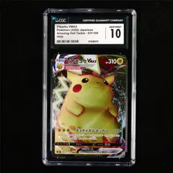 CGC 10 GEM MINT 2020 Pokemon JPN Pikachu VMAX 031/100 RRR - Image 2
