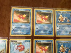 Pokemon TCG Nintendo Magikarp & Giovanni's Magikarp Lot 18 Cards 47/82 73/132 E… - Image 5