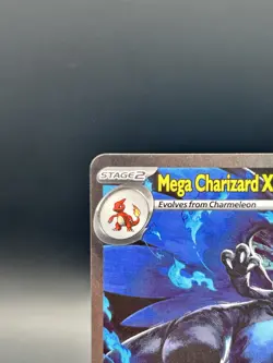 Pokemon TCG Mega Charizard X EX Illustration Rare Holo Me02 125/094 360 HP - Image 4
