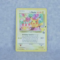 _____'S Pikachu POKEMON CELEBRATIONS CLASSIC COLLECTION #24 BIRTHDAY PIKACHU - Image 3