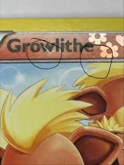 Growlithe RC4/RC25 Legendary Treasures Radiant Collection Holo Pokemon Card MP - Image 2