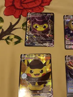 6Pikachu Pokemon Card Holo GX VSTAR VMAX GX EX Cosplay Art - Image 2