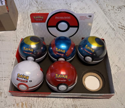 Pokemon TCG: Poke Ball Tin (2026) x 5 - New & Sealed Incl. Display Box - Image 1