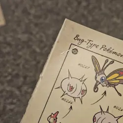 Pokemon Natural History Museum Postcard post card bug type Pikachu photo 2/12 - Image 5