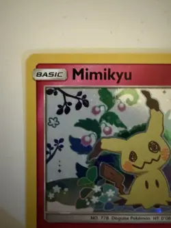 Pokemon Sun & Moon Mimikyu SM163 Holo Black Star Promo - Near Mint - Image 3