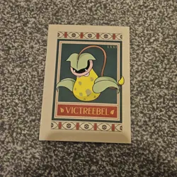 X16 BUNDLE Pokemon Natural History Museum Postcard post card victreebel Pikachu - Image 1