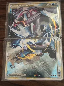 Pokemon TCG Palkia and Dialga Legend Rare Holo Card 101/102 Both Half - Image 1