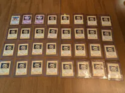 Lot Of 32 WB Presents POKEMON The First Movie BLACK STAR PROMO Cards 1999 NM/M - Image 1