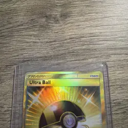 Pokemon Ultra Ball Secret Rare Full Art Foil Trainer Card 161/149 - Image 3