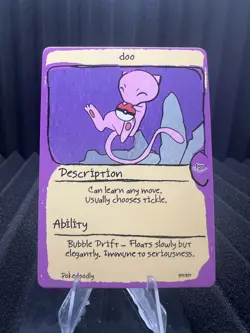 Doo (Mew) #151 - First Edition First Print PokeDoodly Fan Art - Pokemon - Image 1