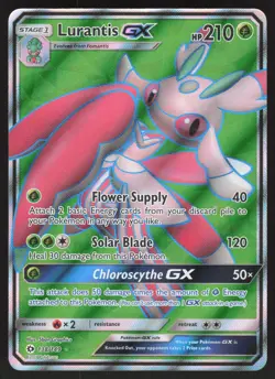 Lurantis GX 138/149 Ultra Rare Pokemon TCG SM Base Set NM - Image 1