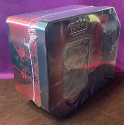 ❤🖤Destined Rivals Team Rocket Tin Persian Factory Sealed Pokemon TCG🖤❤ - Image 2